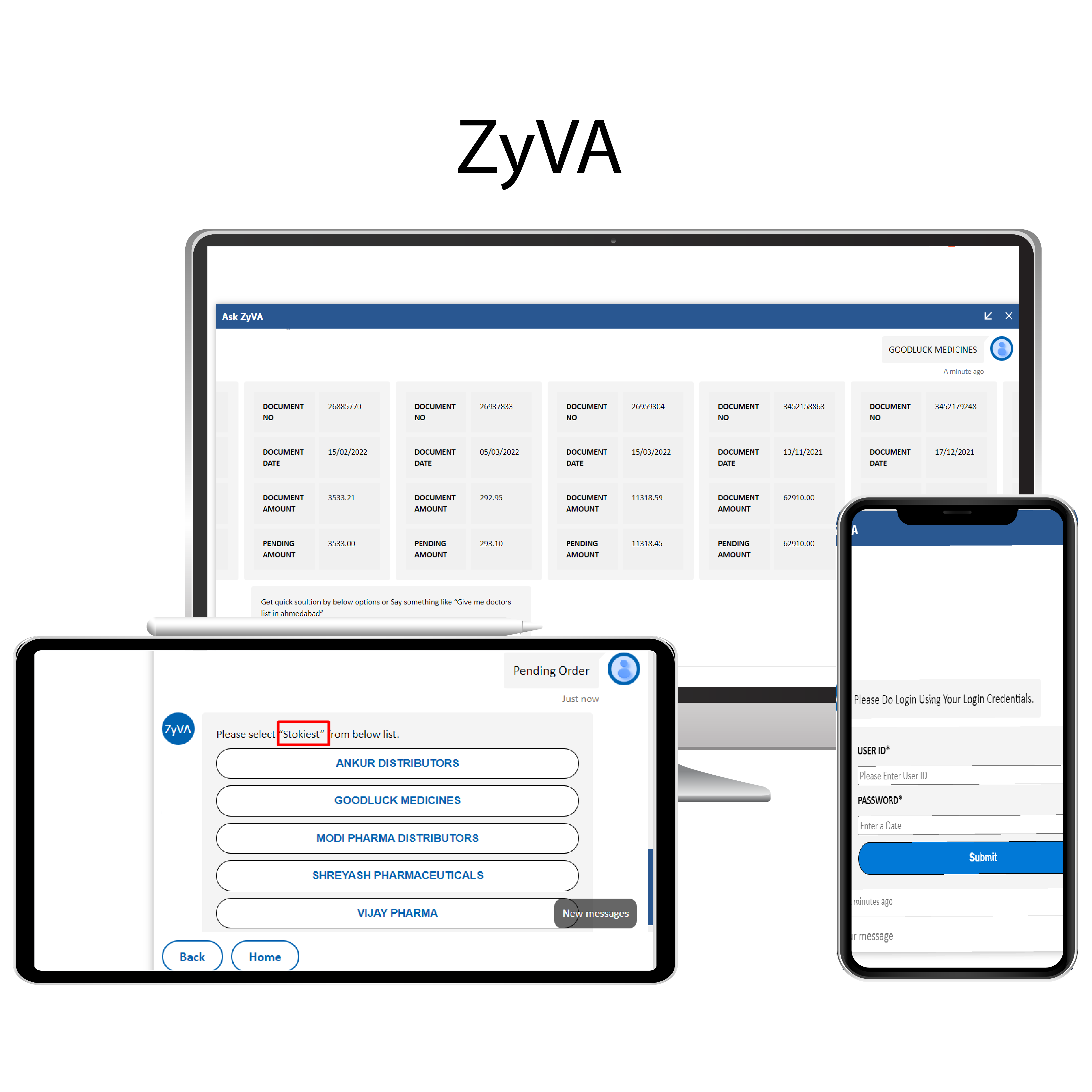 Zydus Chatbot (ZyVA)